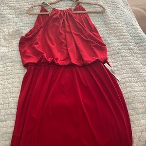 Red dress size 10. Brand new with tags